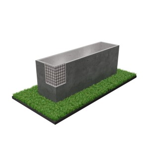 Kanał betownowy samochodowy