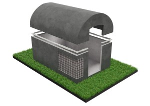 Piwniczka ogrodowa betonowa