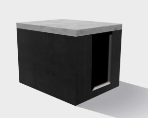 Piwniczka betonowa ogrodowa spiżarnia ziemianka schron